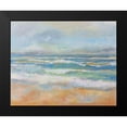 thumbnail image 2 of Vertentes, Jeanette 24x20 Black Modern Framed Museum Art Print Titled - Morning Surf, 2 of 5