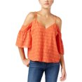 thumbnail image 1 of Blusa GUESS Deana con Hombros Descubiertos para Mujer Naranja Grande, 1 of 1