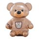thumbnail image 1 of Bonita alcancía de oso con ropa tejida, olla de ahorro de gran capacidad, figura novedosa para cumpleaños, regalo de vacaciones para niños ,, 1 of 8