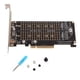 thumbnail image 1 of Adaptador PCIE, tarjeta adaptadora Dual M.2 Adaptador PCIE dual Tarjeta adaptadora Tecnología innovadora, 1 of 9