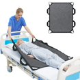 thumbnail image 1 of TINFAU 45 x 36 Positioning Bed Pad with Handles Washable Draw Sheets for Hospital Bed Ridden Patient Clothes Waterproof Glide Sheets for Patients Moving Pad for Lifting Transfer Sheet Nylon Grey, 1 of 1