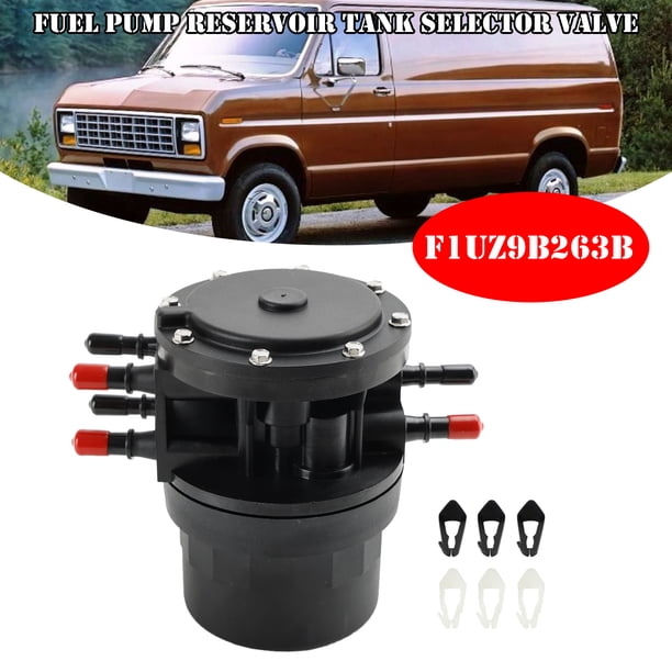 Válvula selectora de tanque de depósito de bomba de combustible F1UZ9B263B para Ford F-Super Duty E-150