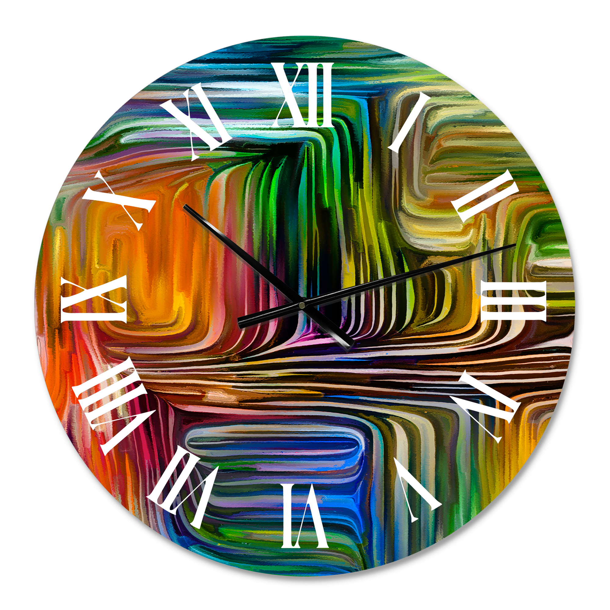 Designart 1" Quartz Farmhouse Wall Clock