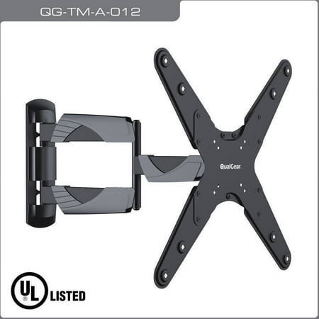 UPC: 0853770005283 | QualGear QG-TM-A-012 Universal Ultra-Slim Low-Profile Articulating Wall Mount for 23 -55  LED TVs
