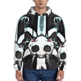 thumbnail image 2 of Lsque The Binding of Isaac Pattern Casual Men's Hoodie,Hooded Sweatshirt with Kangaroo Pocket,Pullover Hoodie-Medium, 2 of 8