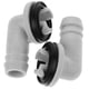 thumbnail image 1 of 2 uds accesorios para mangueras de drenaje de aire acondicionado conectores acodados accesorios para mangueras de drenaje de CA tapones, 1 of 5
