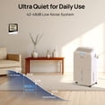thumbnail image 6 of KNKA Pro Dehumidifier for Home and Basement, MAX 34 Pints (DOE) Dehumidifier with Drain Hose, Up to 2500 Sq.Ft., Smart Humidity Control, Auto Defrost, Quiet Operation, 24H Timer, 6 of 12