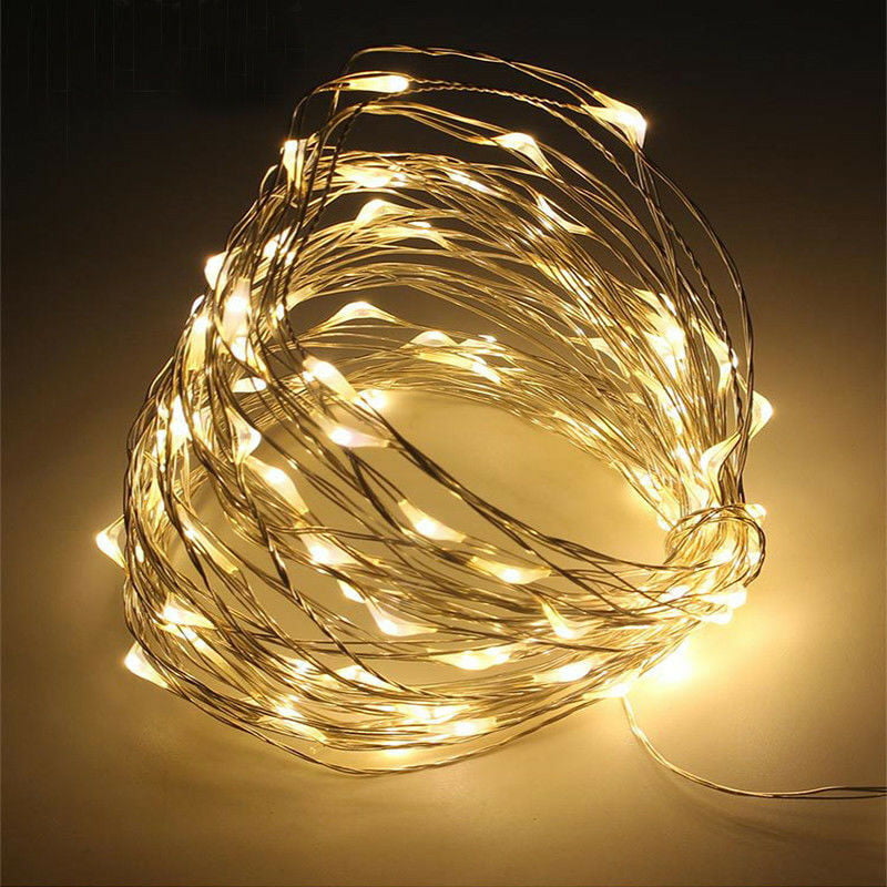 20/30/100 Battery Operated LED String Fairy Lights Xmas Tree Wedding Party Lamp 