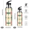 thumbnail image 2 of Yayeee 33oz Insulated Water Bottle Double Wall Stainless Steel with Flip Straw Lid, Retro Green Stars, 2 of 7