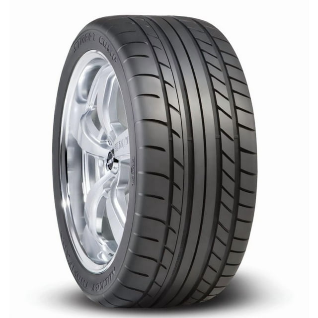 Mickey Thompson Tires Tire 248817 Street Comp; P315 x 35R17 Metric; Street Use; Steel Belted; Radial; Black Sidewall; Tubeless; Asymmetrical Tread Design; Limited Warranty; Load Range Standard Load