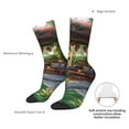 thumbnail image 4 of Cauagu Charming Garden Patio Print Crew Socks for Women and Men,Adult Athletic Running Socks 1-Pair Sports Socks Work Gear Socks with Moisture Wicking, 4 of 6