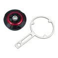 thumbnail image 1 of DYNWAVECA Bouchon d'Huile de Moto Bouchon de Bouchon Accessoires Moto Moteur Bouchon de Remplissage d'Huile pour R 1200 R1200R Facilement Installer Rouge, 1 of 10