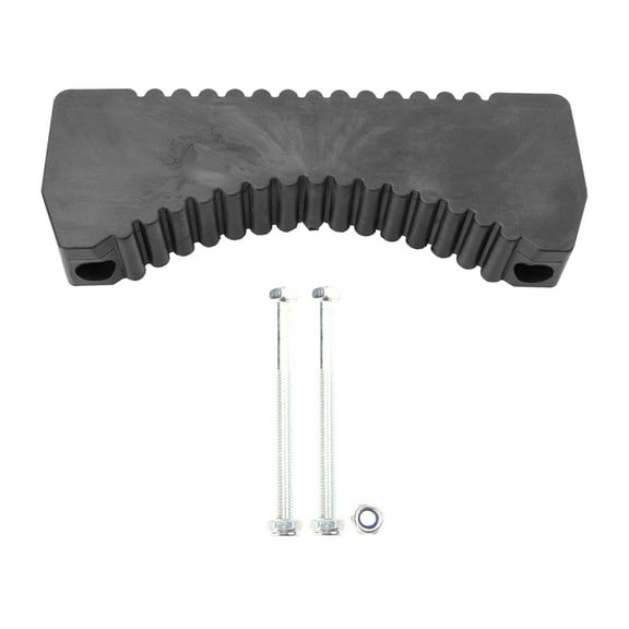 WORGEOUS Ladder Climbing Stabilizer Black Rubber Plastic 1 Set Ladder Fixing Protector