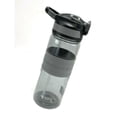 thumbnail image 2 of Black Sports Straw Water Bottle Reusable Portable Gym Cycling Straw Drink Bottle, 2 of 3