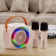 thumbnail image 4 of Destyer Professional Wireless Bluetooth Karaokes Machine With Rechargeable Battery Karaokes white, 4 of 6