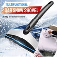 thumbnail image 2 of Ice Scraper,Car Windshield Snow Scrapers with Ergonomic Foam Grip,Window Frost Remover Brush Tool for Cars Truck Suvs-No Scratch, 2 of 8