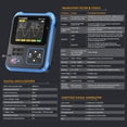 thumbnail image 3 of Osciloscopio FNIRSI DSO-TC3 3 en 1 con generador y comprobador de señales, 3 of 8