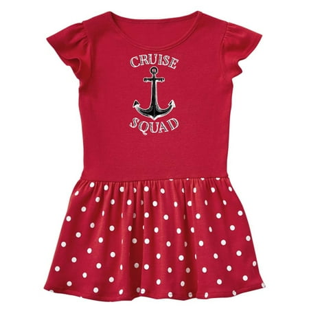 

Inktastic Cruise Squad ship anchor Gift Toddler Girl Dress