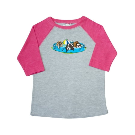 

Inktastic Dog Days of Summer Flabby and Fabulous Gift Toddler Boy or Toddler Girl T-Shirt