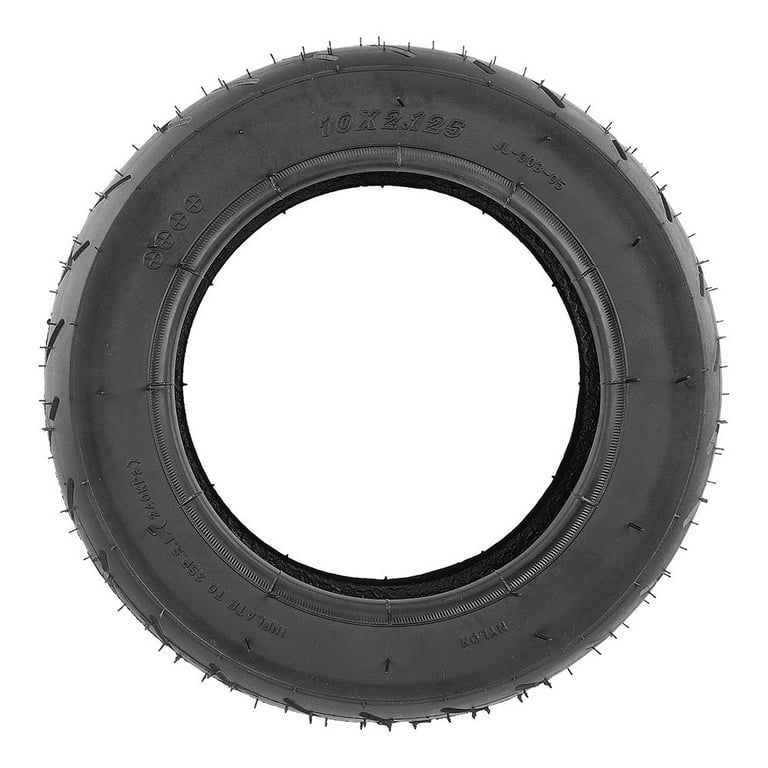  10x2.125 Tire and Inner Tube with 45° Valve Stem Compatible  with Self Balancing Scooter, Smart Electric Bike, Bicycle, Tricycle,  Stroller Replacement Wheels for 10-inch Tires with 6-inch Rims : Sports 