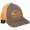 Charcoal / Orange, variant on Drake DPF Stretch Fit Cap Charcoal/Neon Xlarge/2Xlarge