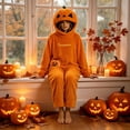 thumbnail image 5 of RFQWOVSR Unisex Fleece Lined Onesie Pajama with Seasonal Print M, 5 of 6