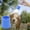 🔥 Blue_New#450, variant on Portable Pet Showerhead Attachment for Water Bottles, Silicone Dog and Cat Washer for Outdoor Travel, Camping, Hiking and Garden Use