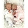 thumbnail image 1 of Muñeca Reborn Twins Ardol Realistic de 45 cm, vinilo completo, 1 of 7