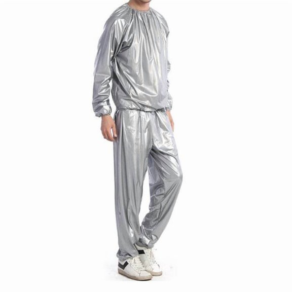 PVC Sauna Suit Anti-Rip Training Fitness Weight Loss Sport Sauna Clothes