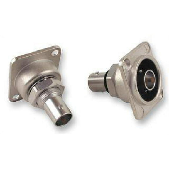 NEUTRIK - 75 ohm BNC Socket to Socket Panel Mount Feed Through Adaptor, D Shell