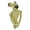 Polished Brass, variant on Nuk3y 4" High Knocker w/160 degree Viewer