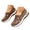 Coffee, variant on Modisza Breathable Walking Shoes for Elderly Women Memory Foam Outdoor Workout Sneakers Summer Slip on Running Shoe Black Size 6