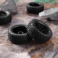 thumbnail image 3 of 4 Uds neumático de goma en la rueda de coche de carreras de control remoto para 1/10 Hsp Redcat RC Crawler Ndcxsfigh libre de BPA, 3 of 7