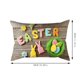 thumbnail image 3 of Teissuly Spring Pillow Cover Colorful Welcome Every Bunny Easter Rabbit Rectangular Cushion Cover Farmhouse Spring Seasonal Decor Pillowcases for Sofa Couch Patio (30 x 50cm) Teissuly WER202401276397, 3 of 3