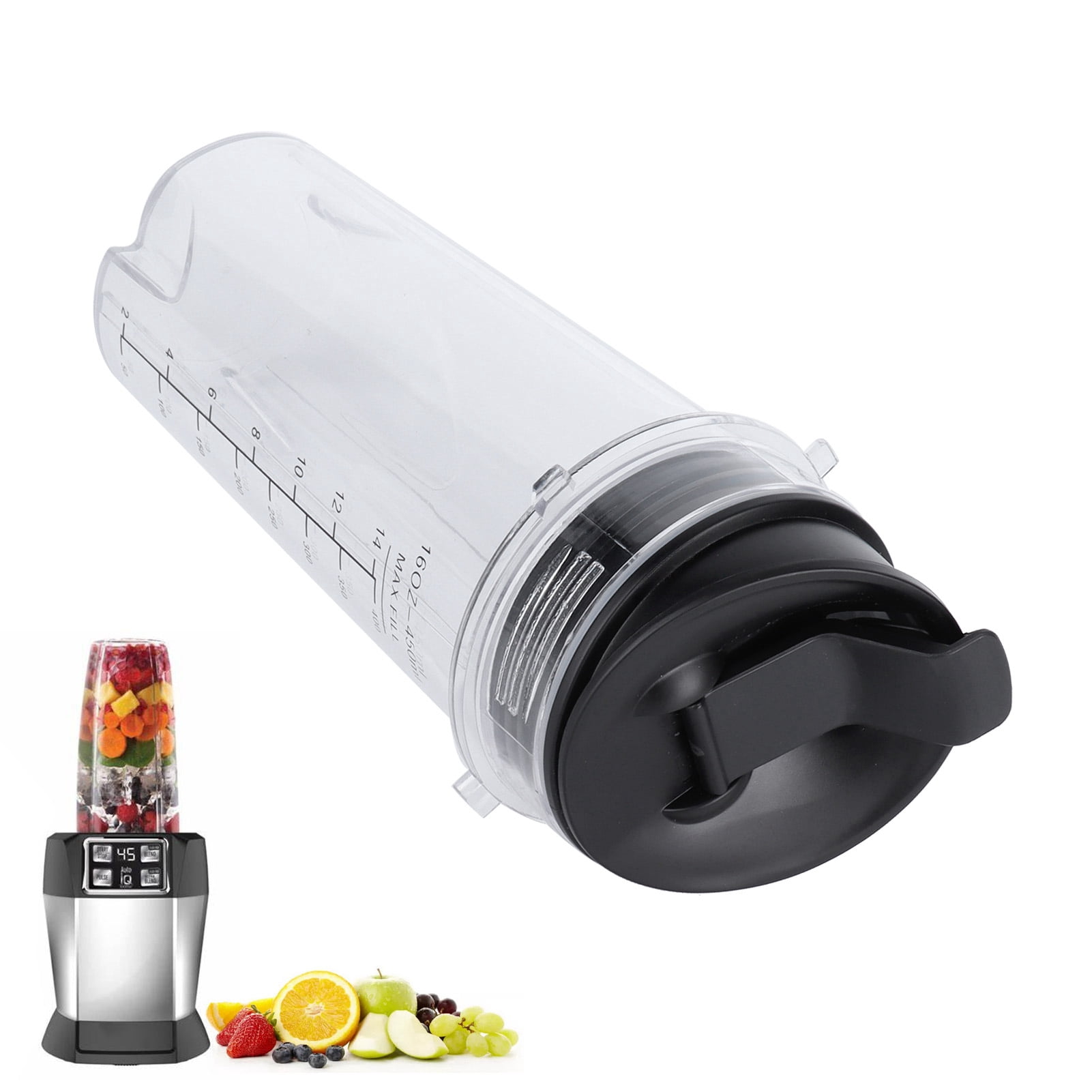 Blendtec Twister Jar Replacement - 37 Oz Commercial Grade Blender Jar With Lid & Spatula