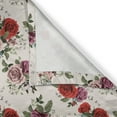 thumbnail image 4 of Ambesonne Summer Valance Pack of 2, Romantic Flowers Leaves, 54"X12", Forest Green Lilac, 4 of 5