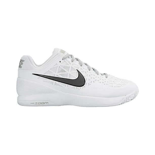 Nike Zoom Cage Womens Tennis 11 B US, White/Platinum - Walmart.com