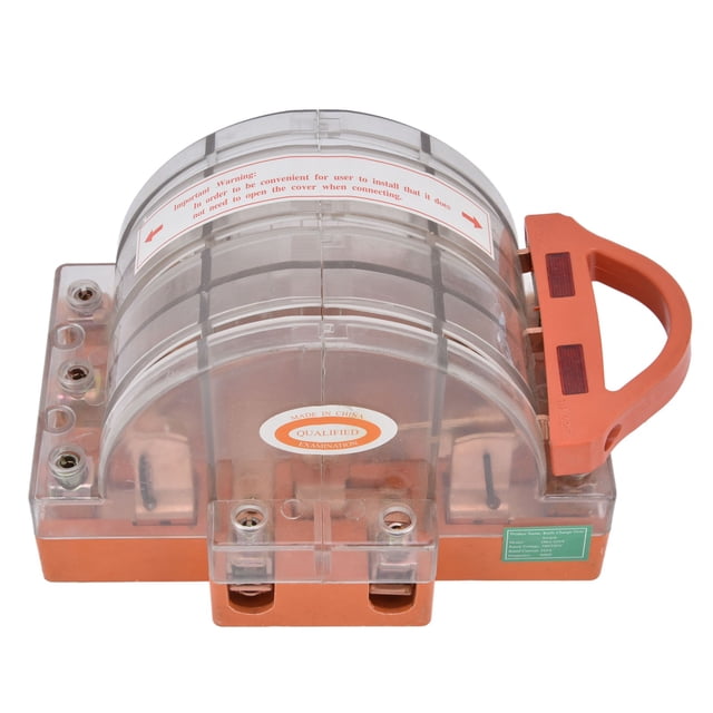 Disconnect Knife Switch, AC380V 3 Pole Disconnect Knife Switch Professional LED Indicator For Industry