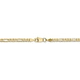 thumbnail image 4 of 14K Yellow Gold 2.75mm Flat Figaro Chain 20 Inch, 4 of 5