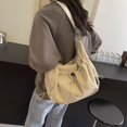 thumbnail image 4 of Bolso Hombro Fruncido Gran Capacidad para Mujeres Compras Viajes, 4 of 9