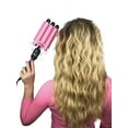 thumbnail image 5 of Babe Waves Hair Curling Wand | 3 Barrel Hair Waver | Trademark Beauty Ceramic, 5 of 6