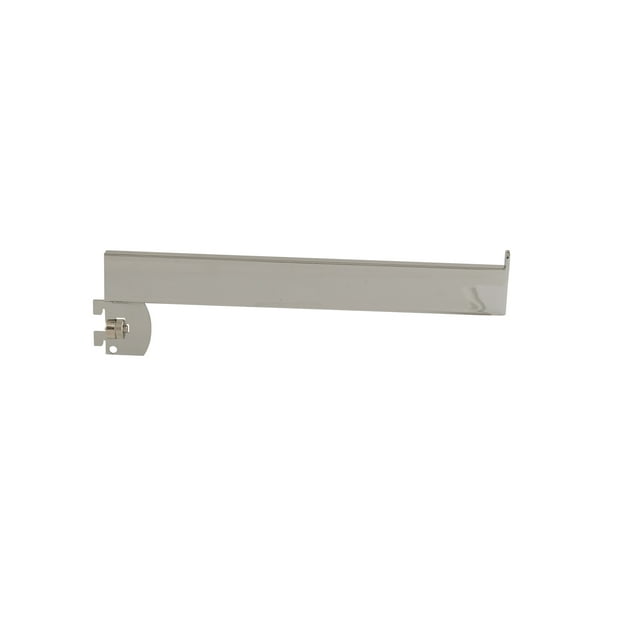 12" Rectangulaire Tube Bras Droit pour Monté Standard Seulement - Finition Chromée, Taille du Pack - 24