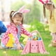 thumbnail image 4 of Bolsa de conejos de peluche, bolsa de Pascua, bolso para niños, bolsa de conejos, cesta de Pascua, bolso de terciopelo, bolso de mano flocado, 4 of 6