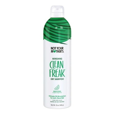 Pack of 4 Not Your Mother's Refreshing Clean Freak Dry Shampoo - 12 oz - Package may vary
