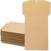 24 Pack Adult Cardboard Shirt Form, Arts and Crafts Supplies, Retail Store and Pop-Up Shop Display, T-Shirt Printing Painting, Screen Printing (17 x 30 Inches, Brown)
