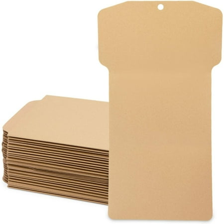 24 Pack Adult Cardboard Shirt Form, Arts and Crafts Supplies, Retail Store and Pop-Up Shop Display, T-Shirt Printing Painting, Screen Printing (17 x 30 Inches, Brown)