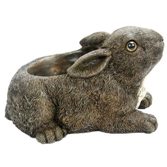 Small Rust Classic Home and Garden 9/3441R/1 Rabbit Planter