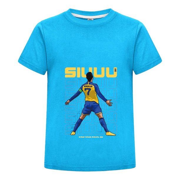 Playera Deportiva CR7 Niño | Diseño Futbolístico con Estilo Ronaldo