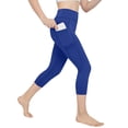 thumbnail image 4 of Amidoa Girls Athletic Leggings Stretch Kids Dance Workout Running Yoga Pants with Pocket 8, 4 of 9