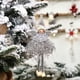 thumbnail image 4 of Muñeca de Ángel de Navidad Inteprter adorno para el hogar colgante gris, 4 of 6